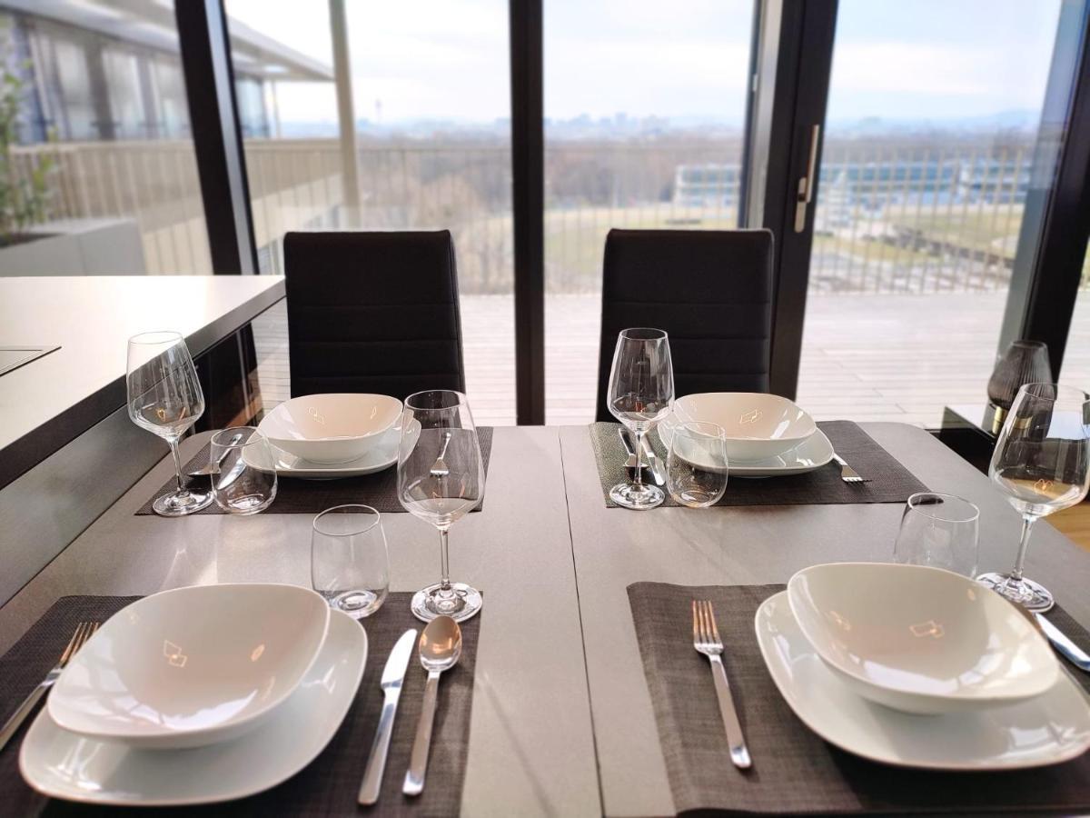 Panorama Apartment Vienna - Free Parking, Sauna & Fitness 外观 照片